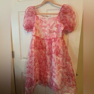 Pink Teen Concert Dress